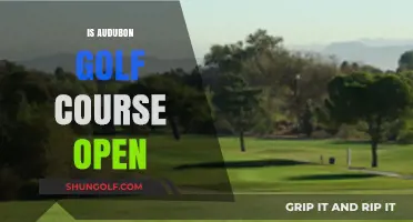 Is Audubon Golf Course Open? Current Status and Updates