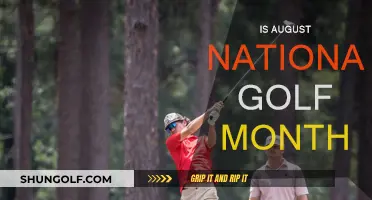 August: Golf's National Month