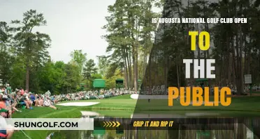 Is Augusta National Golf Club Publicly Accessible? Unveiling the Truth