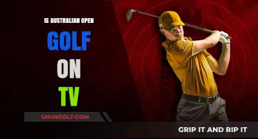 Where to Watch Australian Open Golf on TV: A Guide