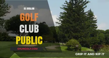 Is Avalon Golf Club Public? Exploring Membership and Access Details
