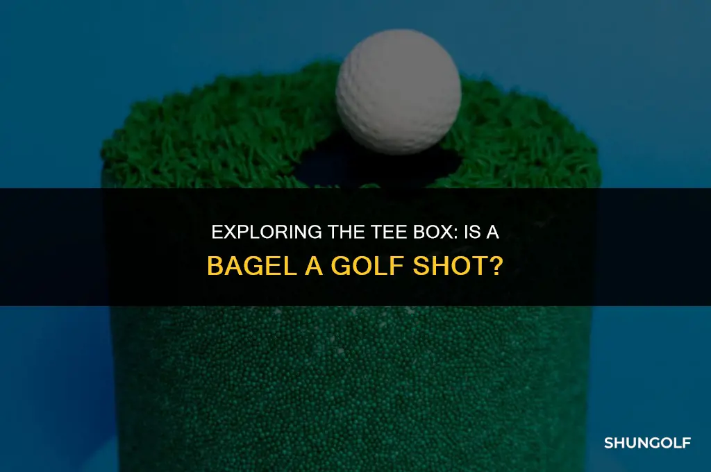 is bagel a golf shot