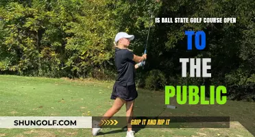 Is Ball State Golf Course Publicly Accessible? Find Out Here