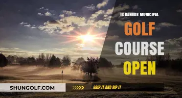 Is Bangor Municipal Golf Course Open? Current Status and Updates