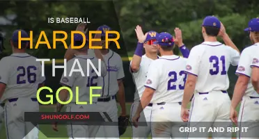 Golf vs Baseball: Which Sport is Harder?