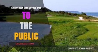 Is Bay Creek Golf Course Publicly Accessible? Find Out Here