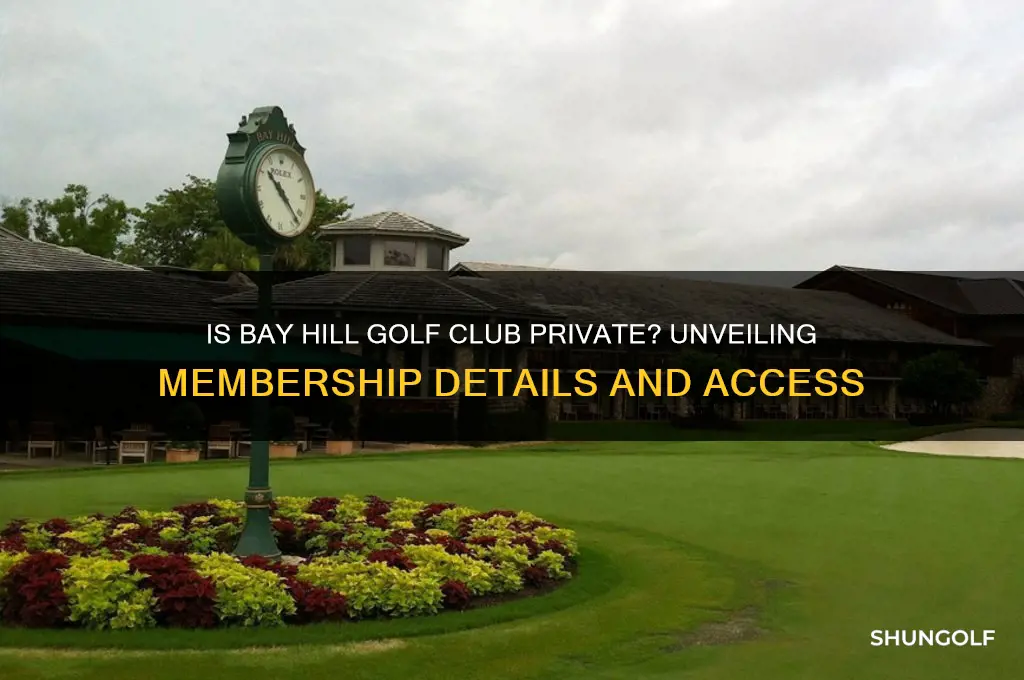 is bay hill golf club private