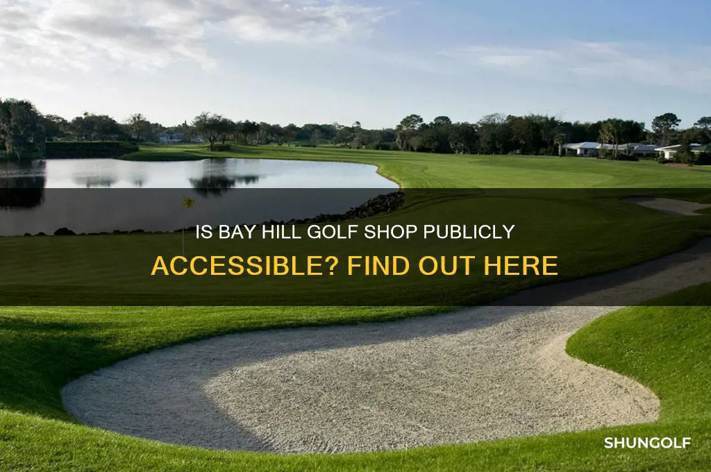 is bay hill golf shop open to the public