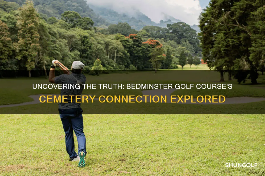 is bedminster golf course a cemetery