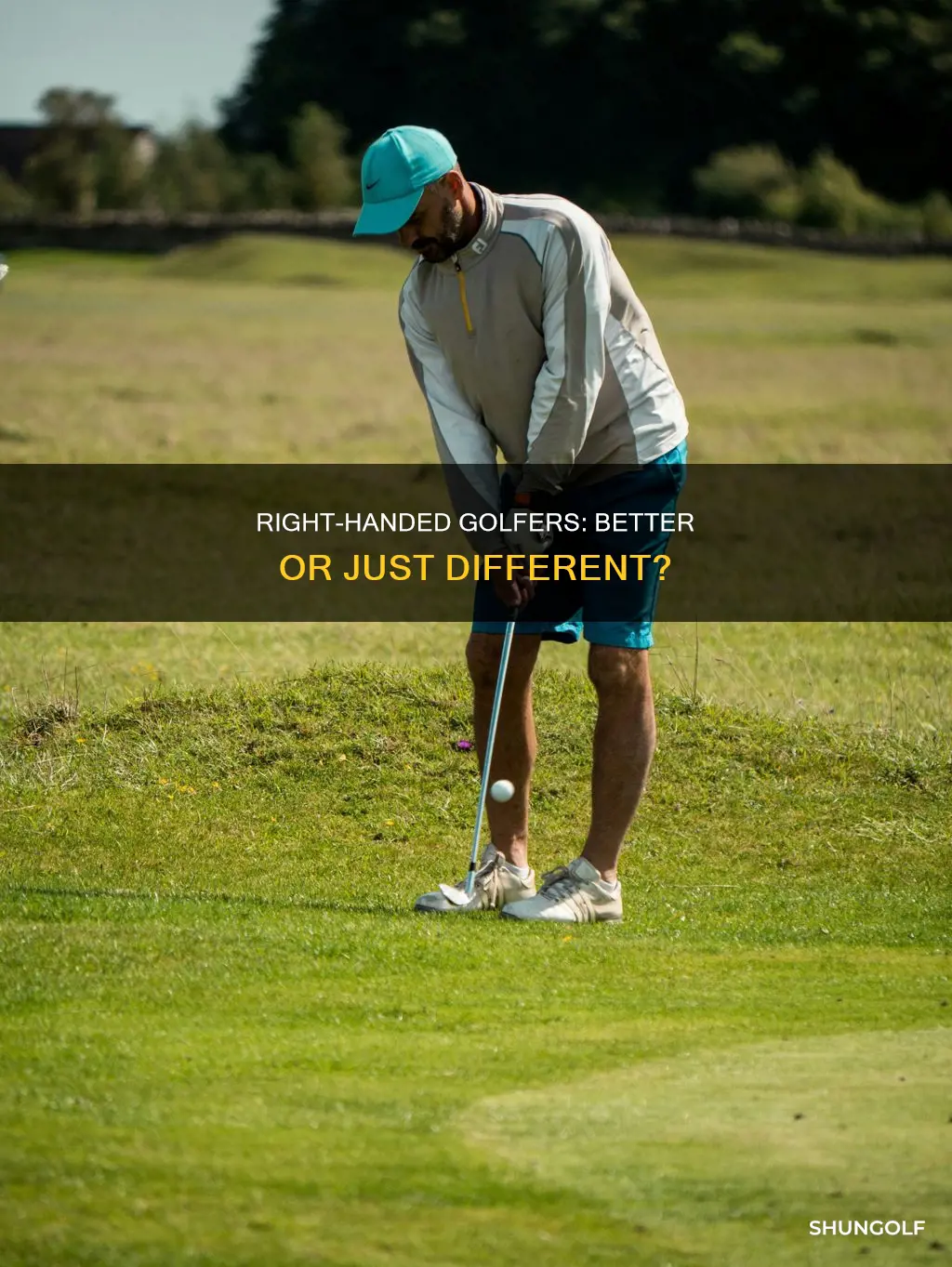 is being a righty golfer better