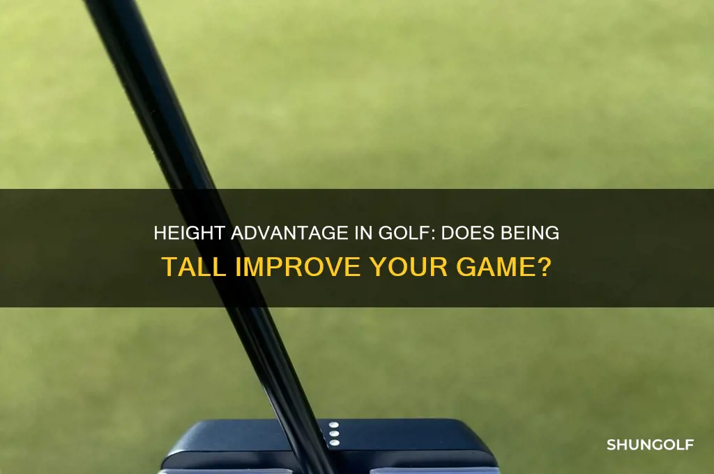 is being tall an advantage in golf