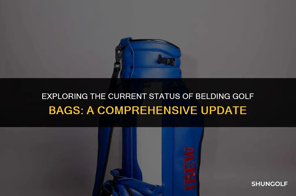 is belding golf bags still in business