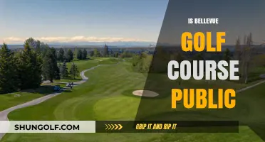 Is Bellevue Golf Course Public? Exploring Access and Membership Details