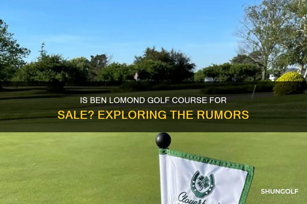 is ben lomond golf course for sale