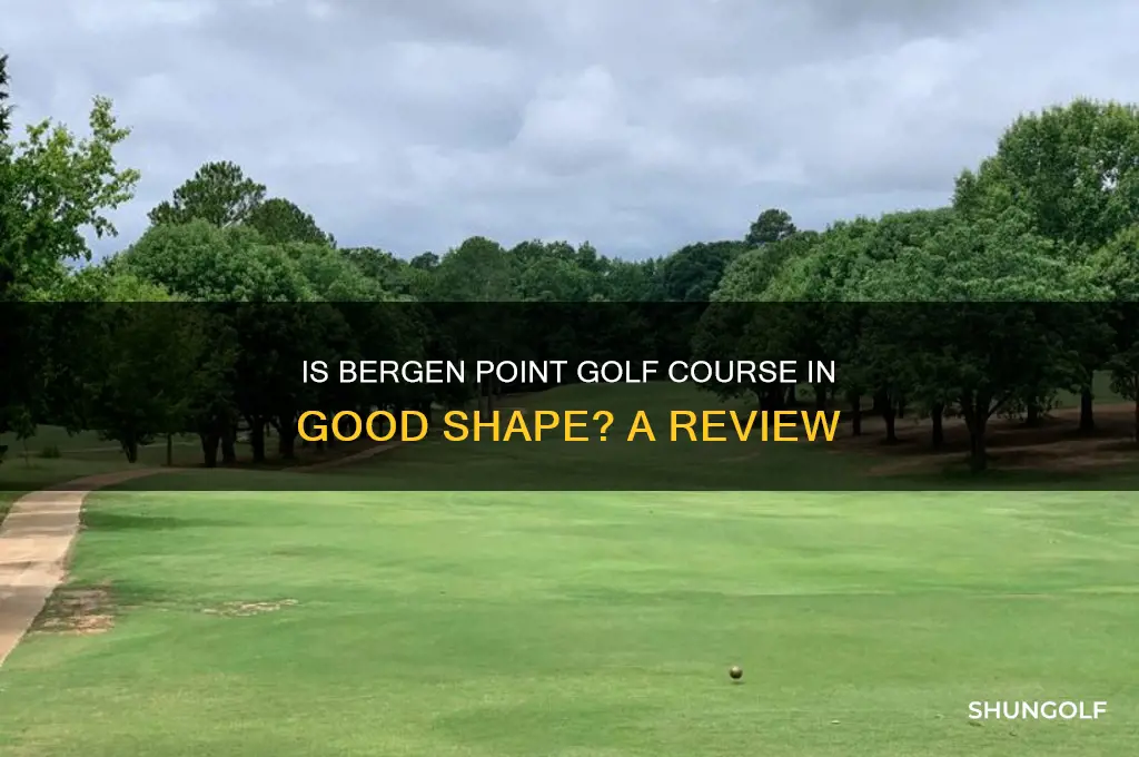 is bergen point golf course in good shape