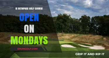 Bethpage Golf Course Monday Hours: Open or Closed?