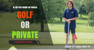 Public vs. Private Golf Courses: Which Offers Better Work Opportunities?