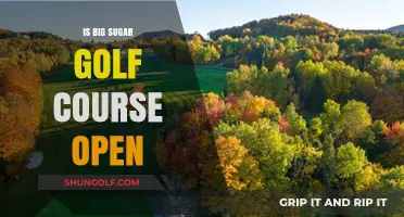 Is Big Sugar Golf Course Open? Current Status and Updates