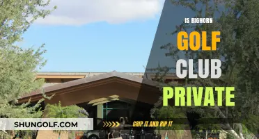 Is Bighorn Golf Club Private? Unveiling Membership and Access Details