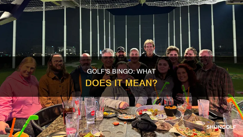 is bingo a golf term
