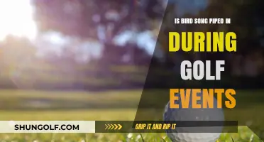 Is Bird Song Piped In During Golf Events? The Truth Revealed