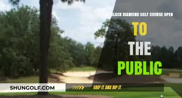 Is Black Diamond Golf Course Publicly Accessible? Find Out Here