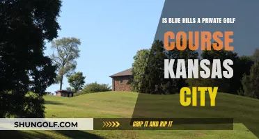 Is Blue Hills a Private Golf Course in Kansas City?