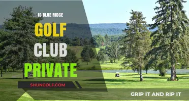 Is Blue Ridge Golf Club Private? Membership and Access Explained