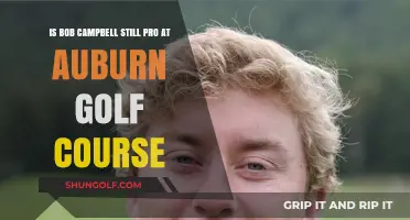 Is Bob Campbell Still a Pro at Auburn Golf Course?