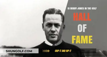 Is Bobby Jones in the Golf Hall of Fame?