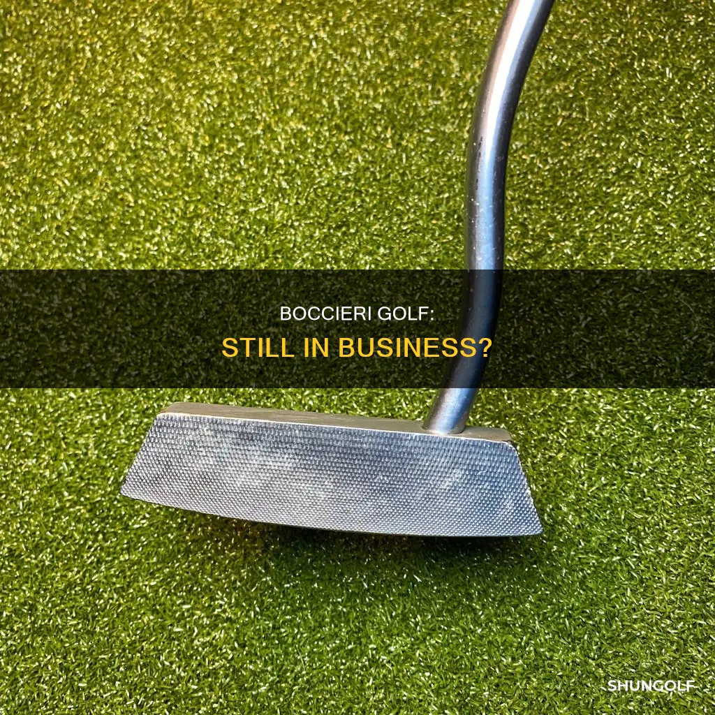 is boccieri golf still in business