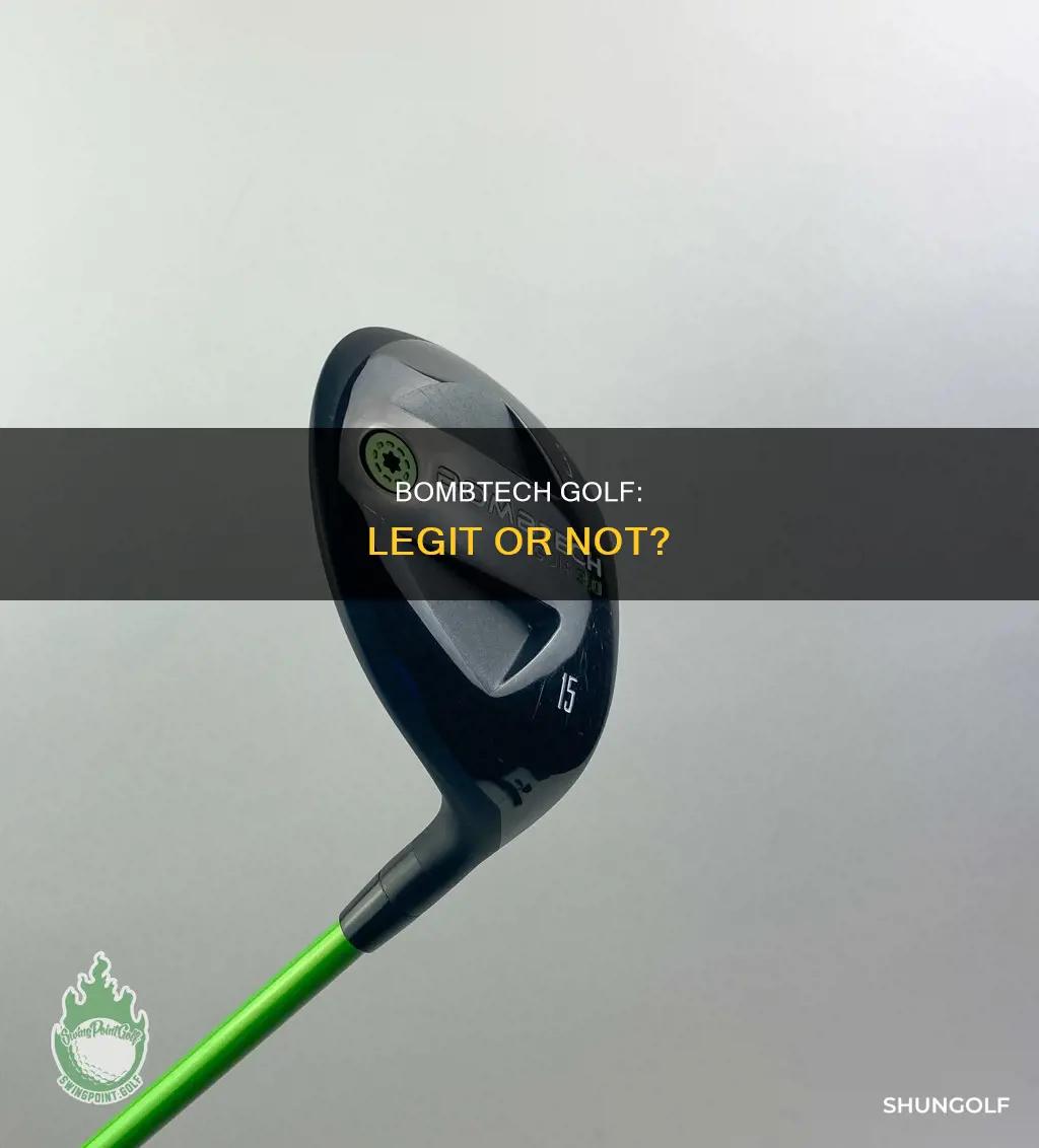 is bombtech golf legit