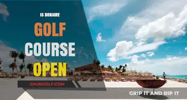 Is Bonaire Golf Course Open? Current Status and Updates