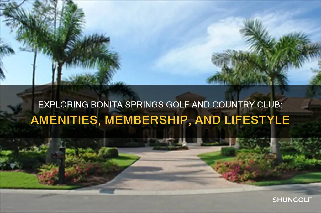 is bonita springs golf and country club