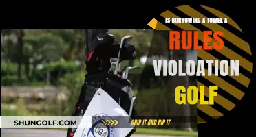 Borrowing a Towel in Golf: Rule Violation or Common Courtesy?
