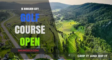 Is Boulder City Golf Course Open? Current Status and Updates