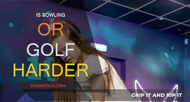 Bowling vs. Golf: Which Sport is More Challenging?