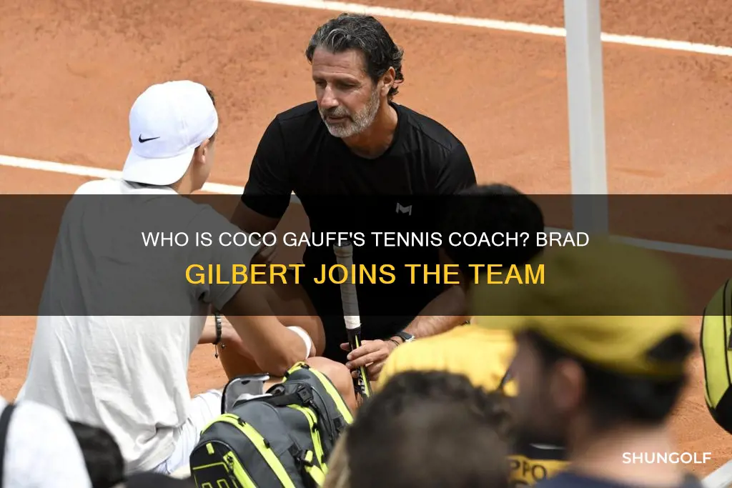 is brad gilbert coaching coco golf