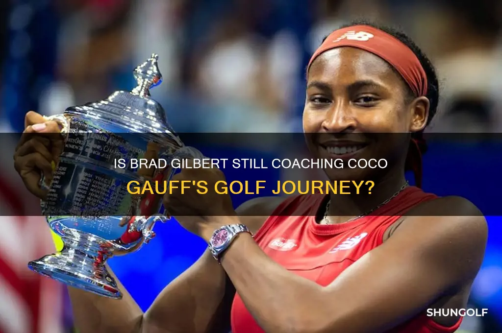 is brad gilbert still coaching coco golf