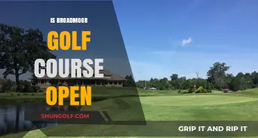 Is Broadmoor Golf Course Open? Current Status and Updates