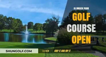 Is Brock Park Golf Course Open? Current Status and Updates