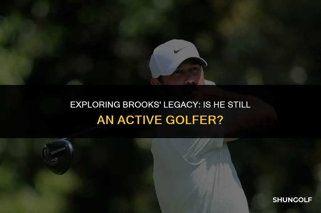 is brooks a liv golfer