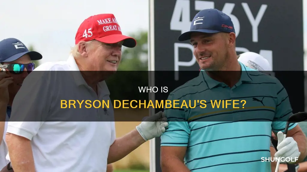 is bryson dechambeau golfer married