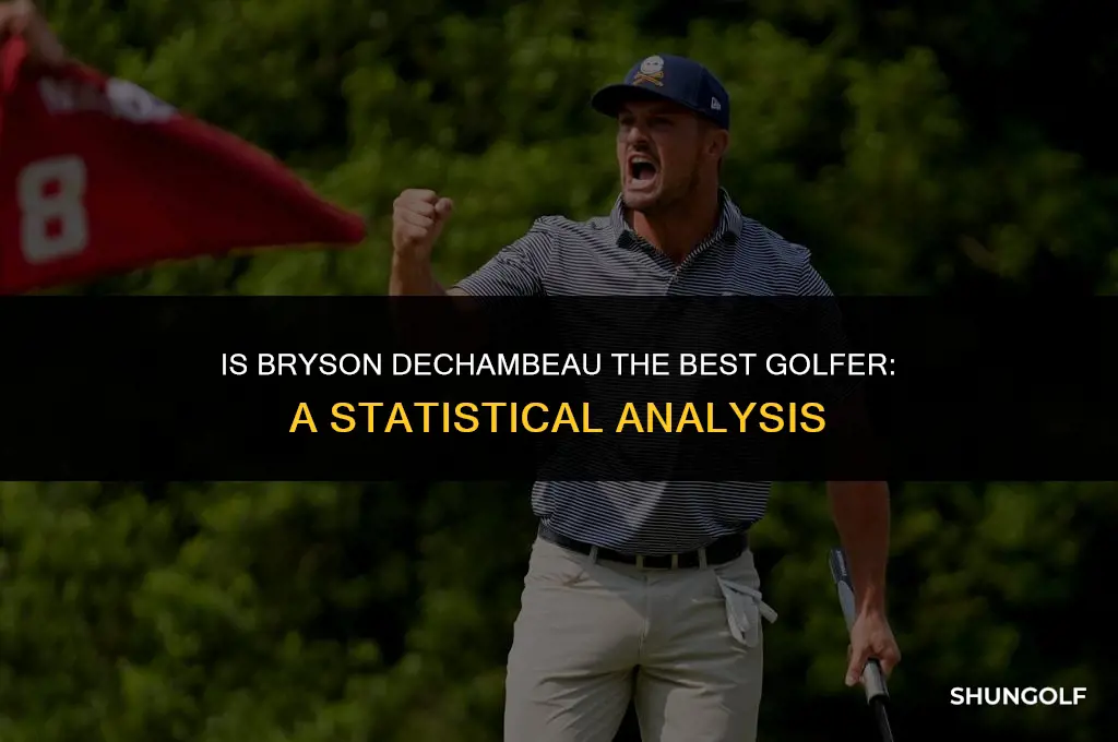 is bryson dechambeau the best golfer