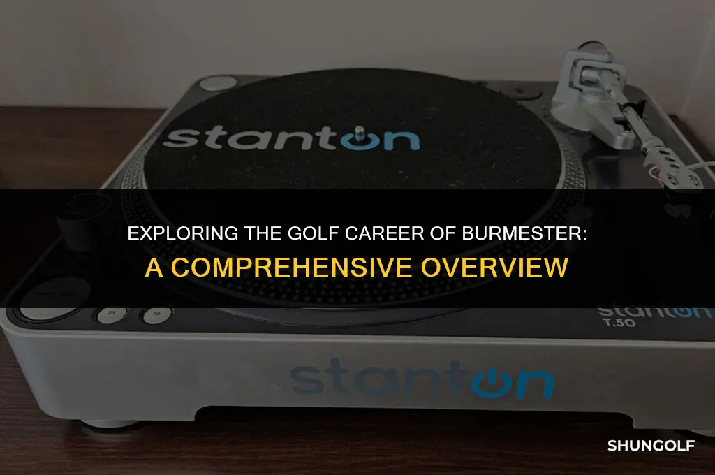 is burmester a liv golfer
