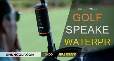 Bushnell Golf Speaker: Waterproof or Not?