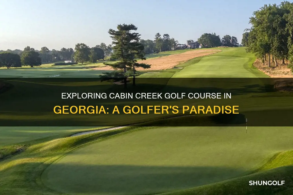 is cabin creek golf course ga