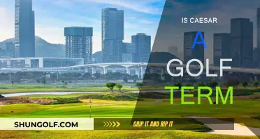 Golfing Lingo: Is Caesar a Golf Term?