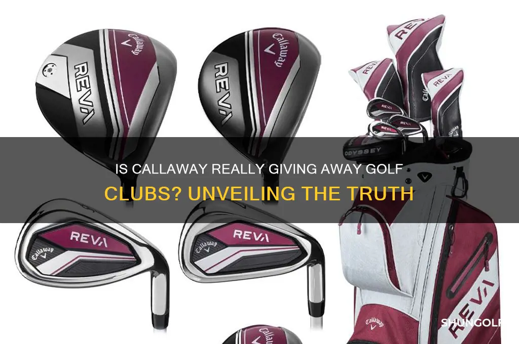 is callaway giving away golf clubs