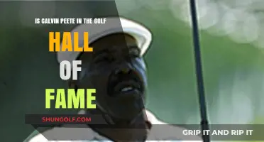 Calvin Peete's Legacy: Golf Hall of Fame Induction Explored